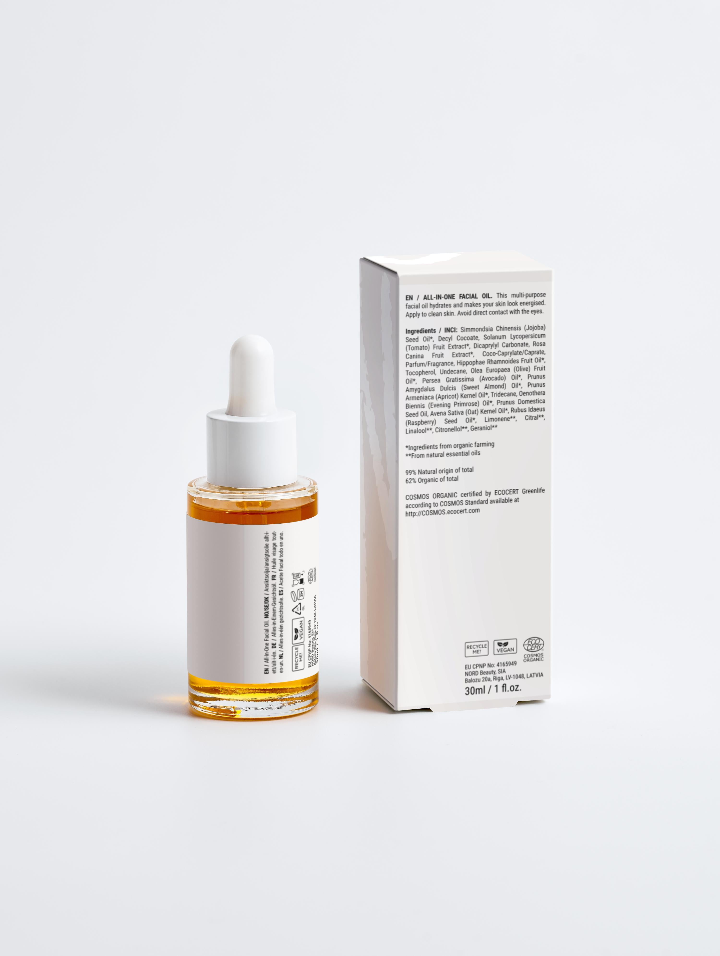 All-In-One Facial Oil – Balance & Glow